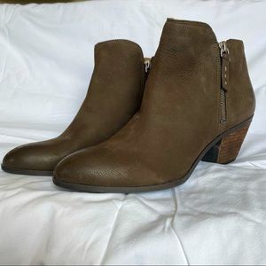 Frye Leather Booties, Size 8 | New